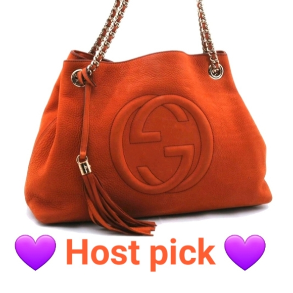 Authentic Gucci Soho Shoulder Bag